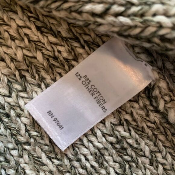 NWOT Pure Jill heathered green cardigan size Medium - Picture 4 of 6